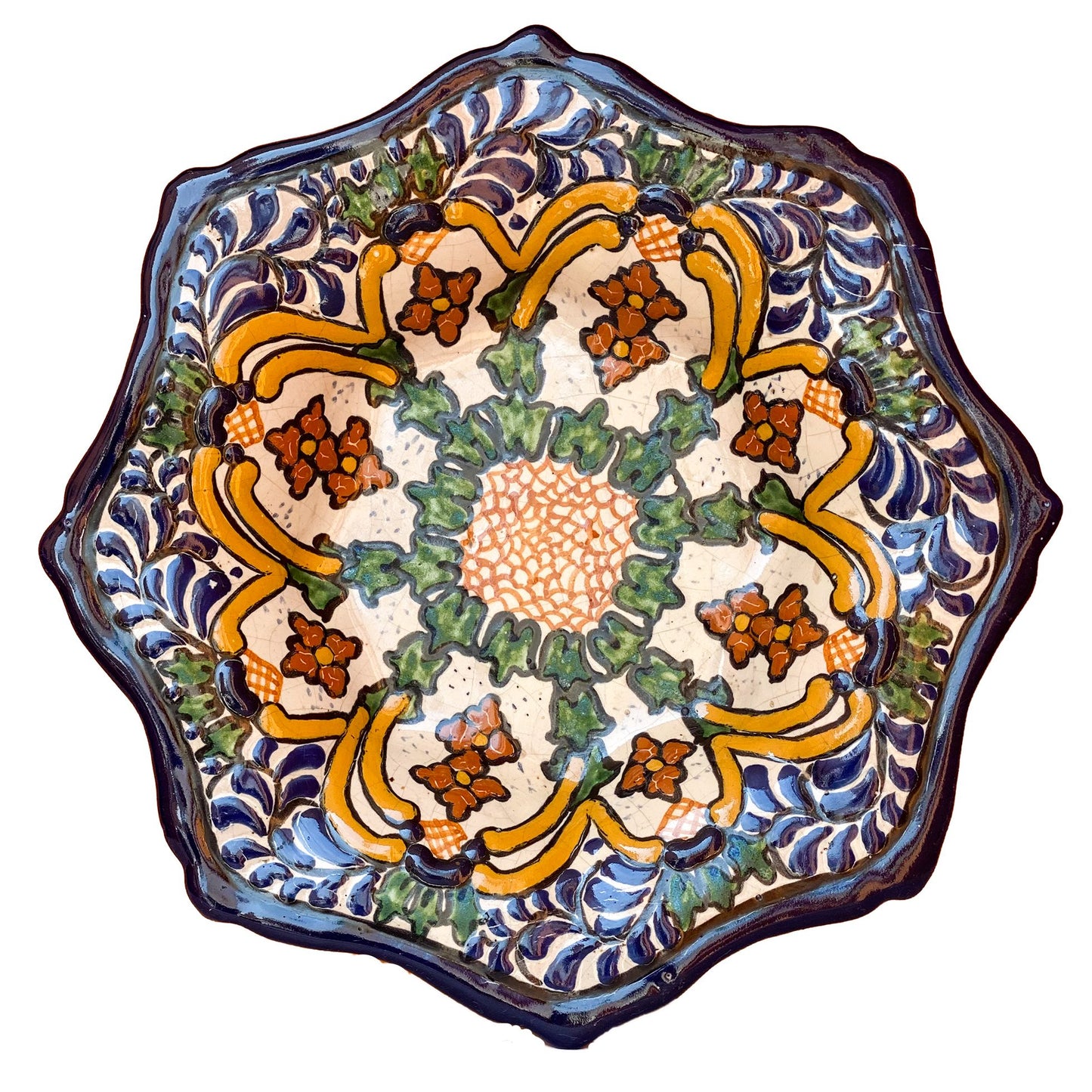Talavera Colored Platter C1 image 0