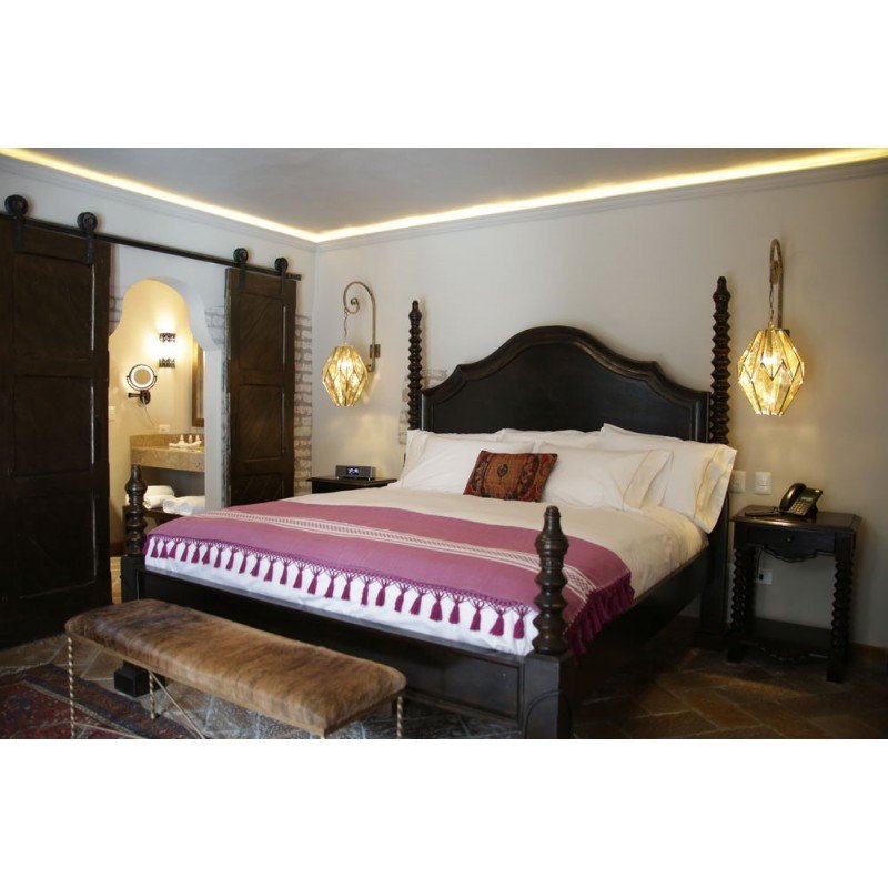 Beautiful Mirrored Glass Lamp Farol Pera 1 image 1