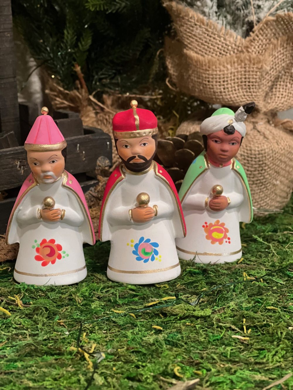 14 Pieces Beautiful Mexican Religious Nativity Set image 5