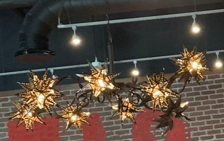 Custom Chandelier 10 Stars image 1