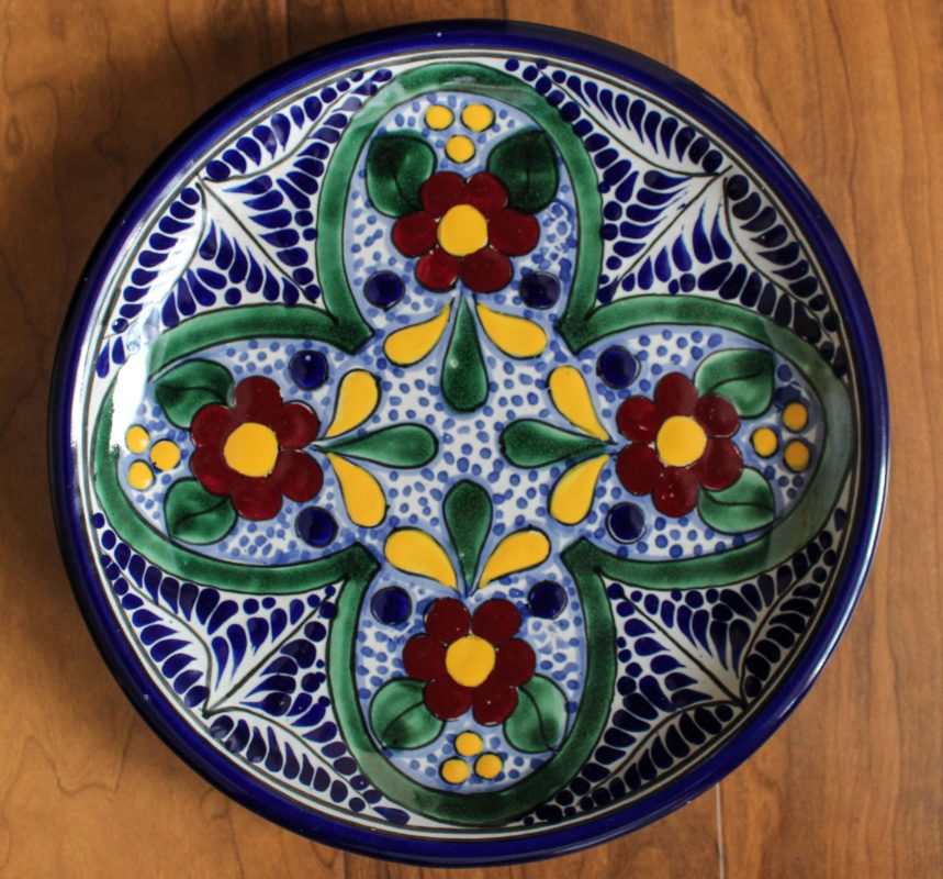 Colorful Talavera Pottery Plates - D15 image 0