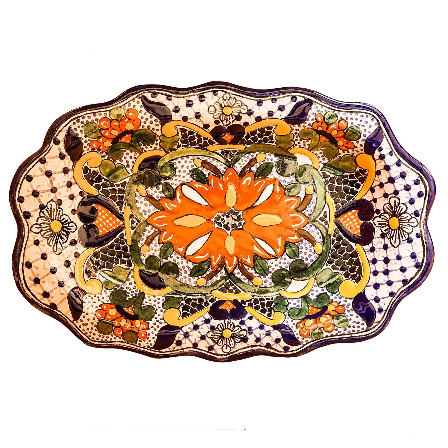 Talavera Colored Platter C3 image 0