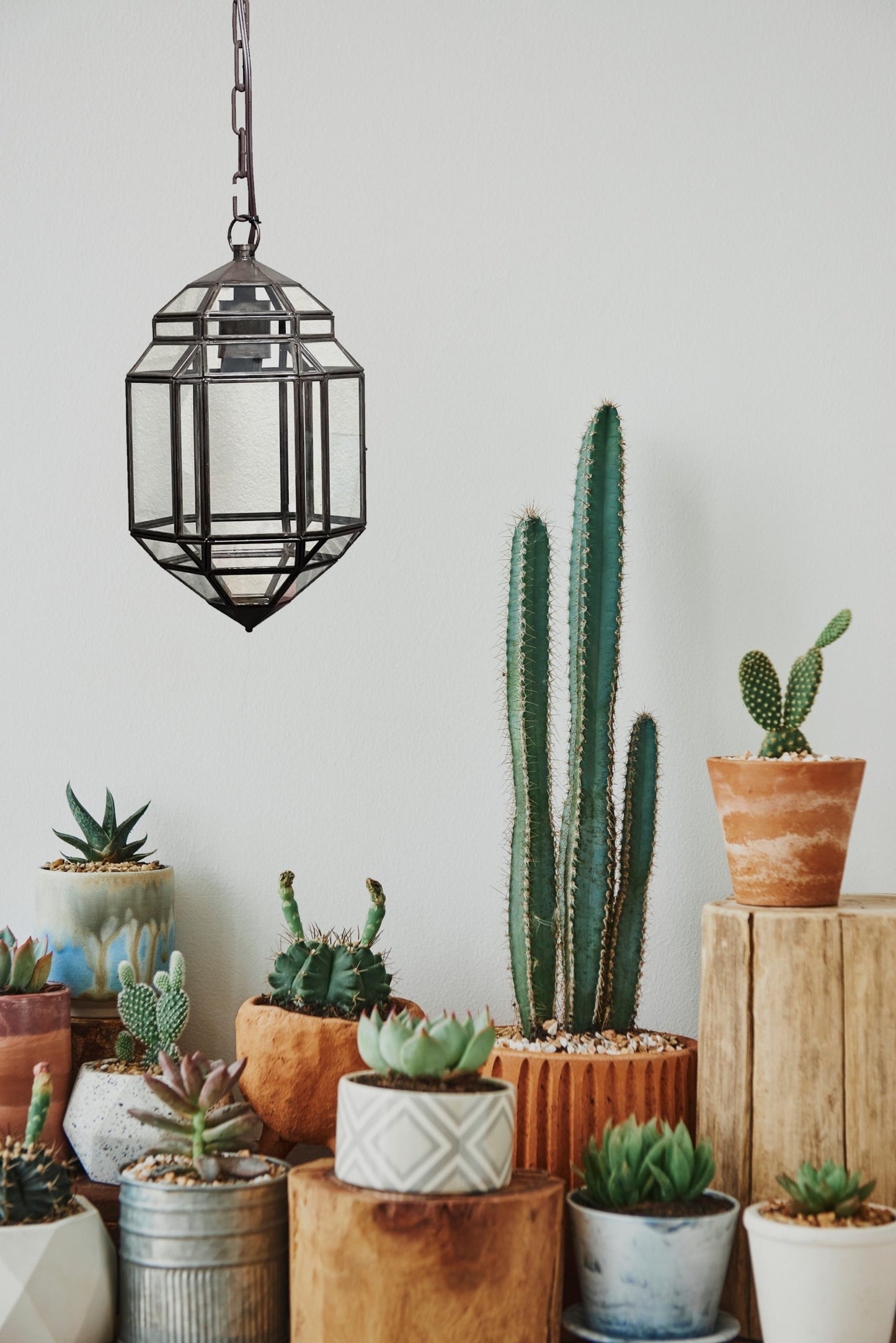 Beautiful Tin Pendant Lighting “Farol Punta Diamante” 1 image 3