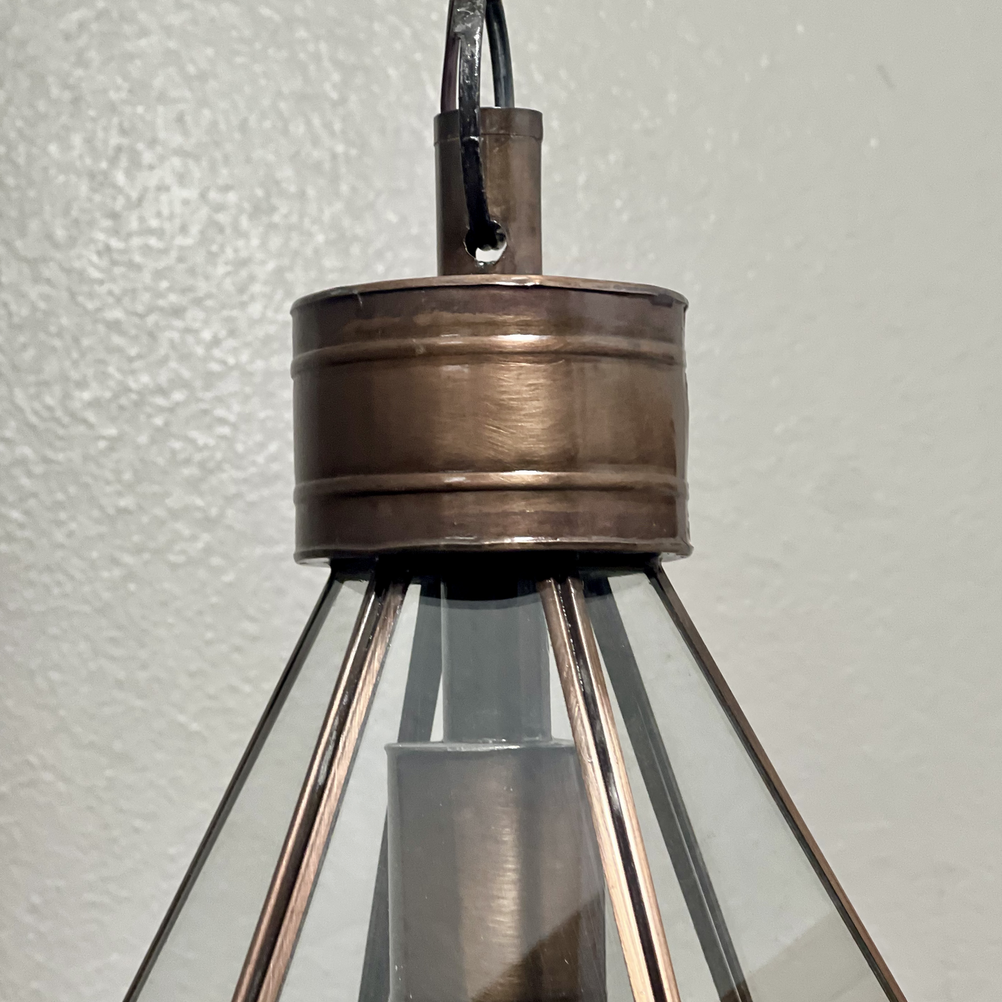 Beautiful Tin Pendant Lighting "Farol Diamante" 1 image 3