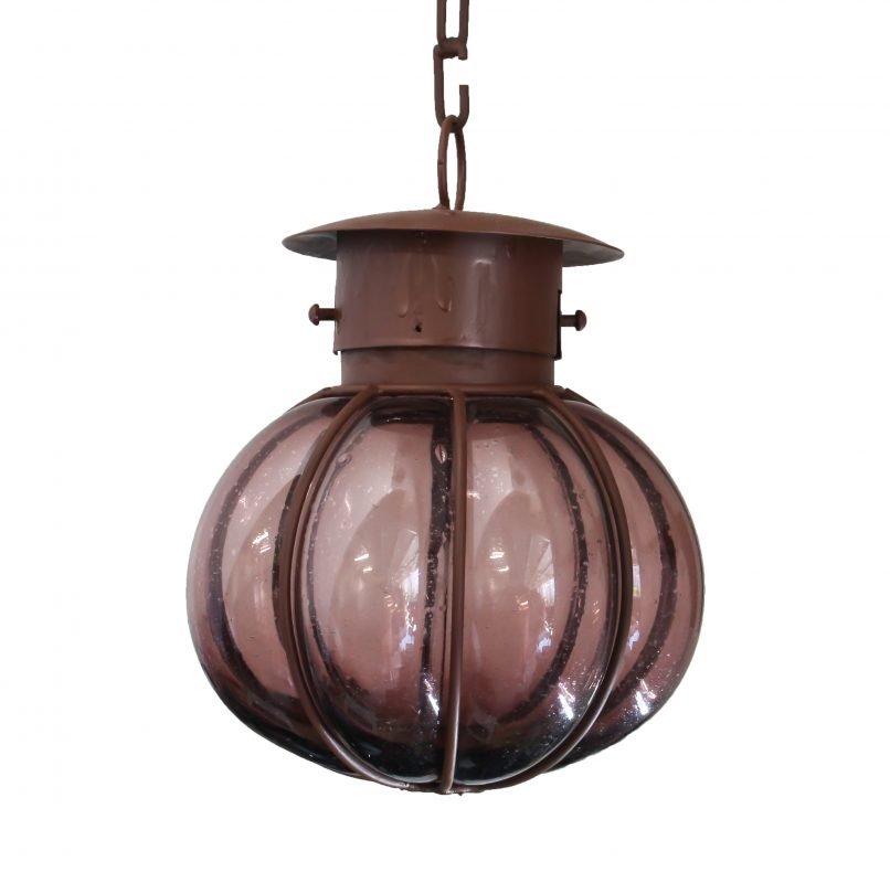 Beautiful Calabaza Small Blown Glass Lamp 6 image 0
