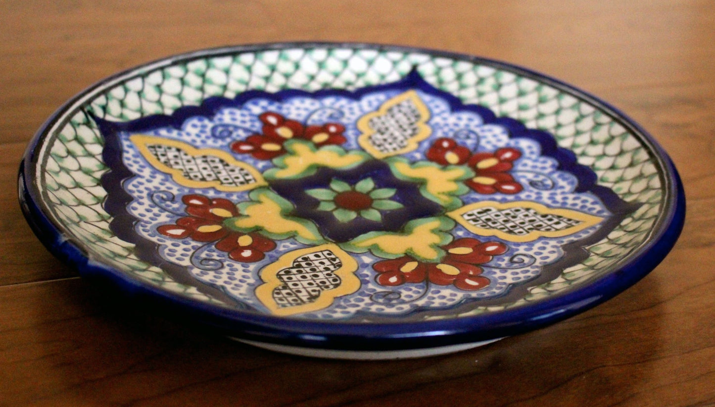 Colorful Talavera Plate - D3 image 1