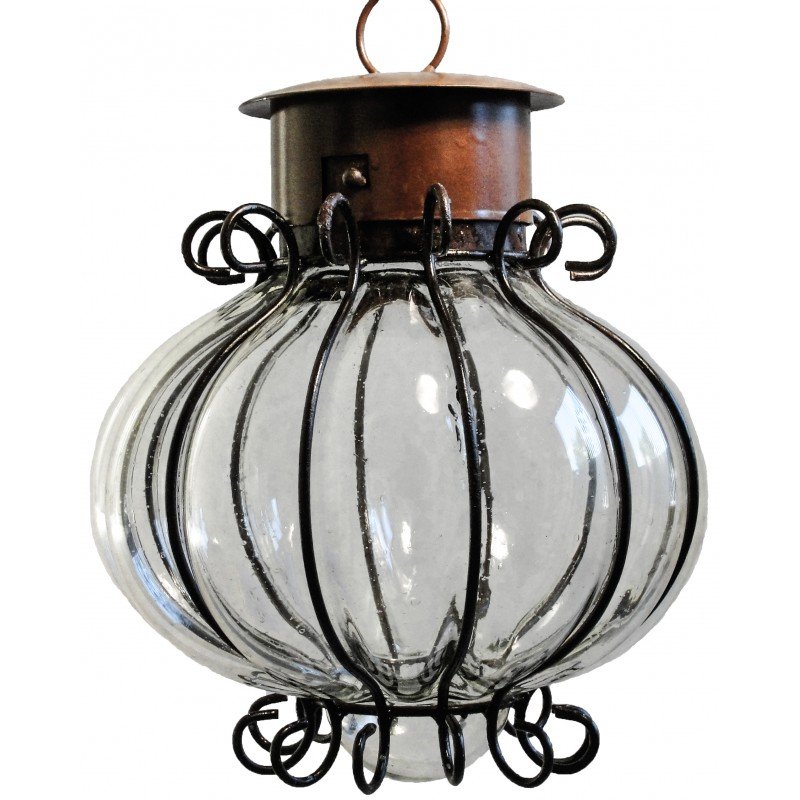 Blown Glass Lamp “Granada” - Clear image