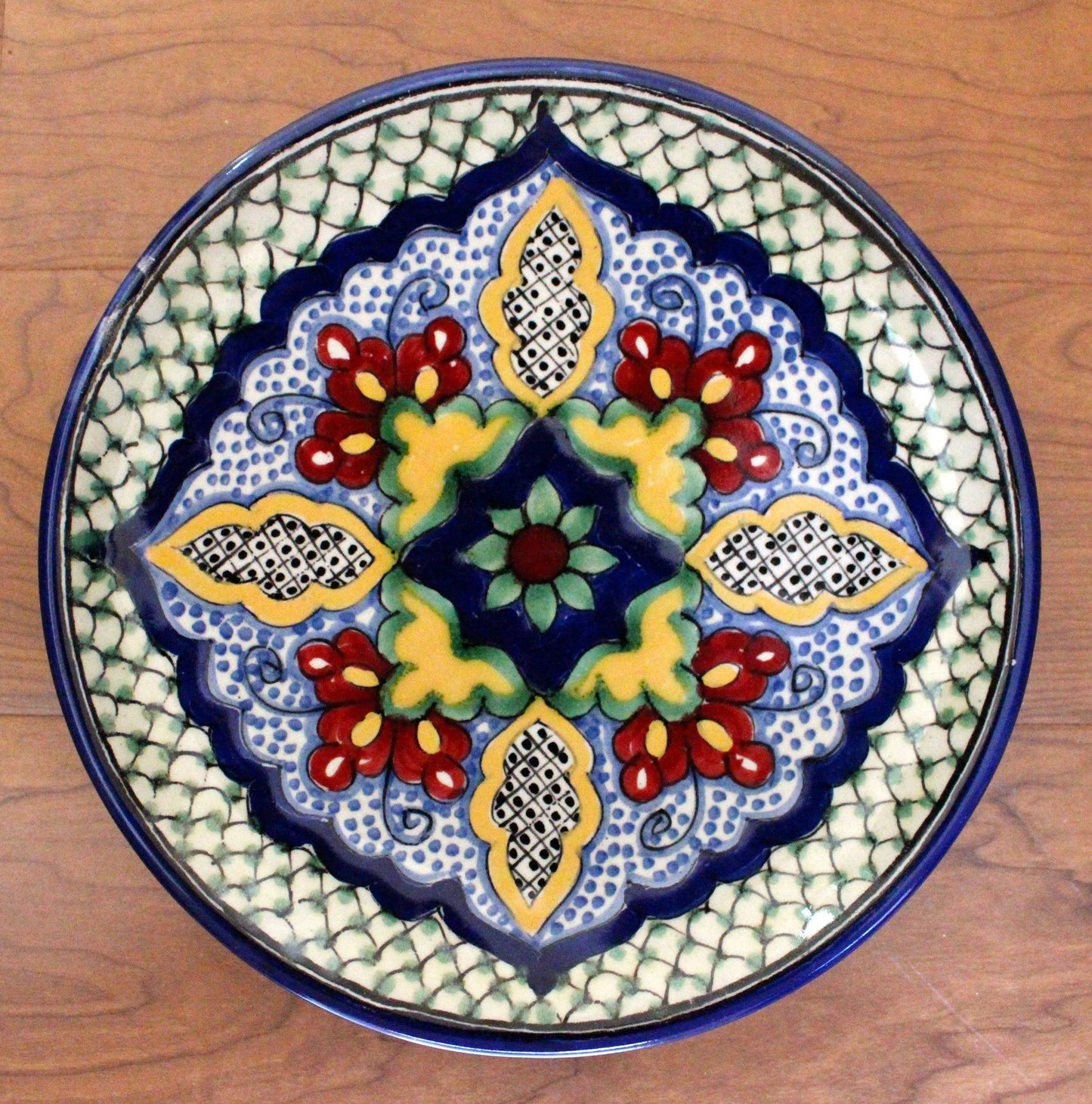 Colorful Talavera Plate - D3 image 0