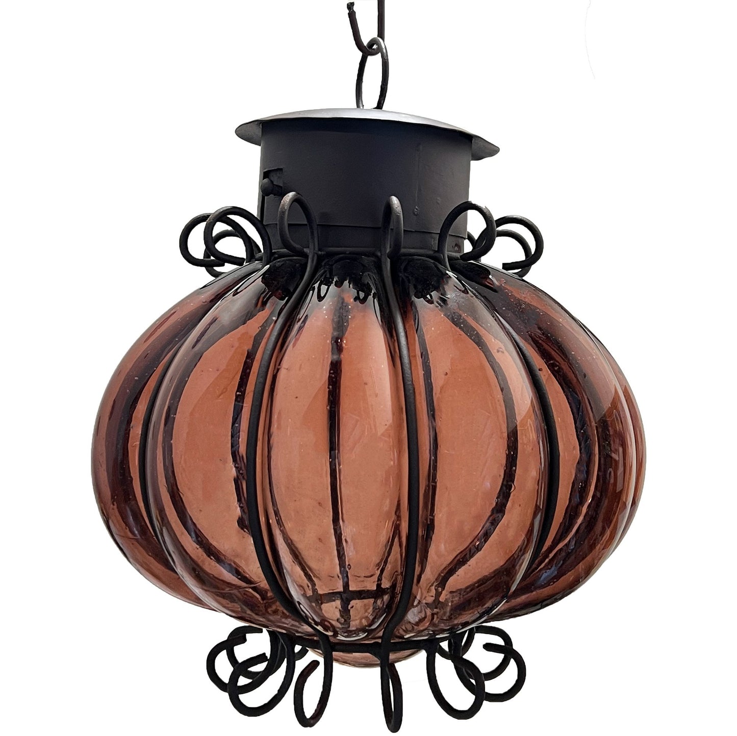 Blown Glass Lamp “Granada” - Amethyst image