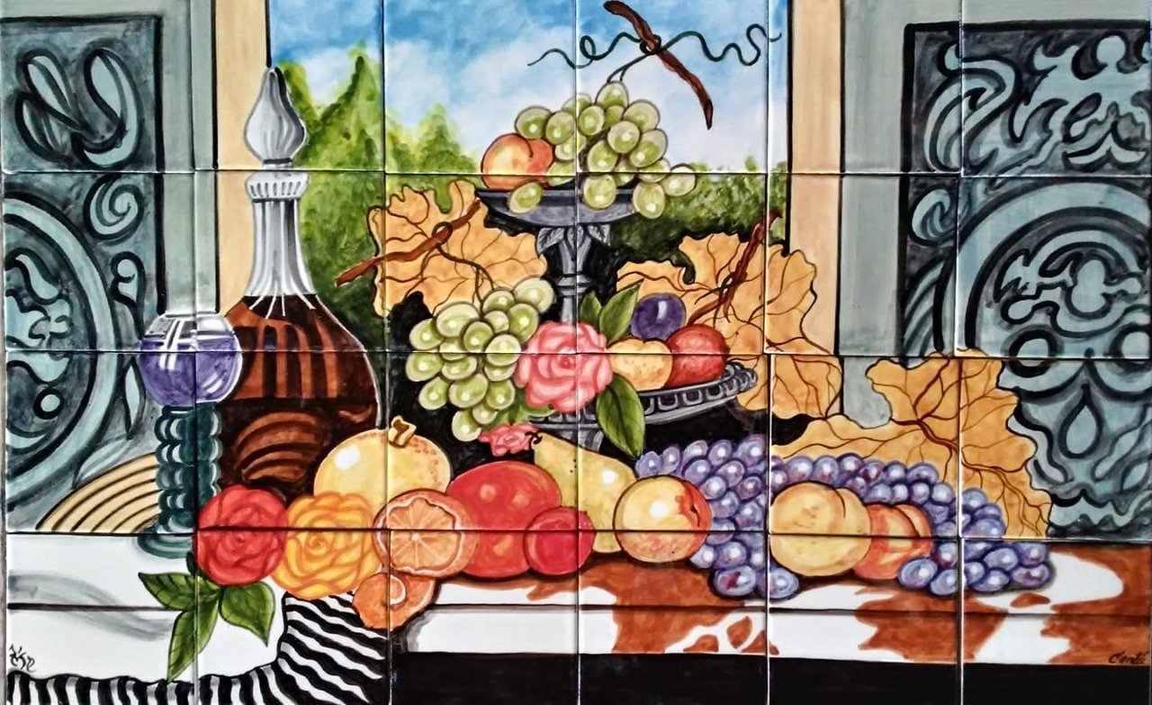 24 Tiles "Frutero" Mural image 0