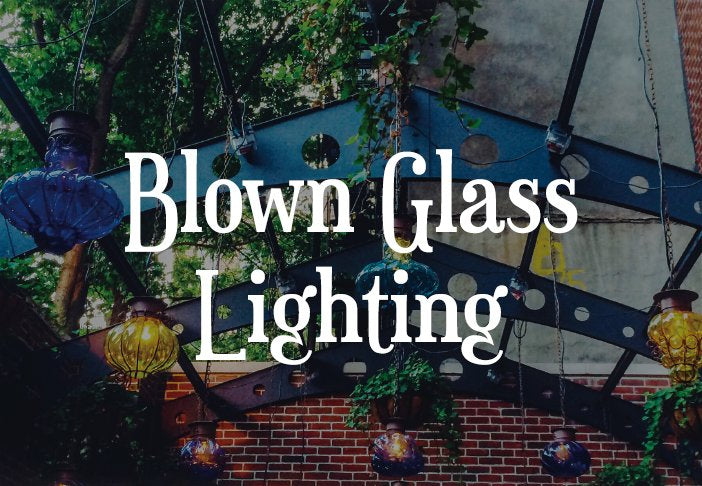 Blown Glass Lighting