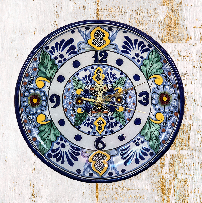 Colorful Talavera Clocks 2- 30cm image 0