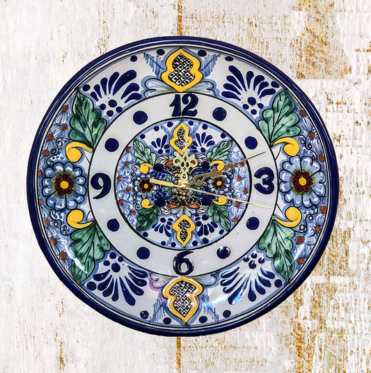 Colorful Talavera Clocks 2- 30cm image 0