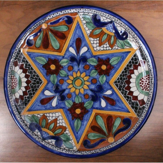 Colorful Talavera Plate - D7 image 0