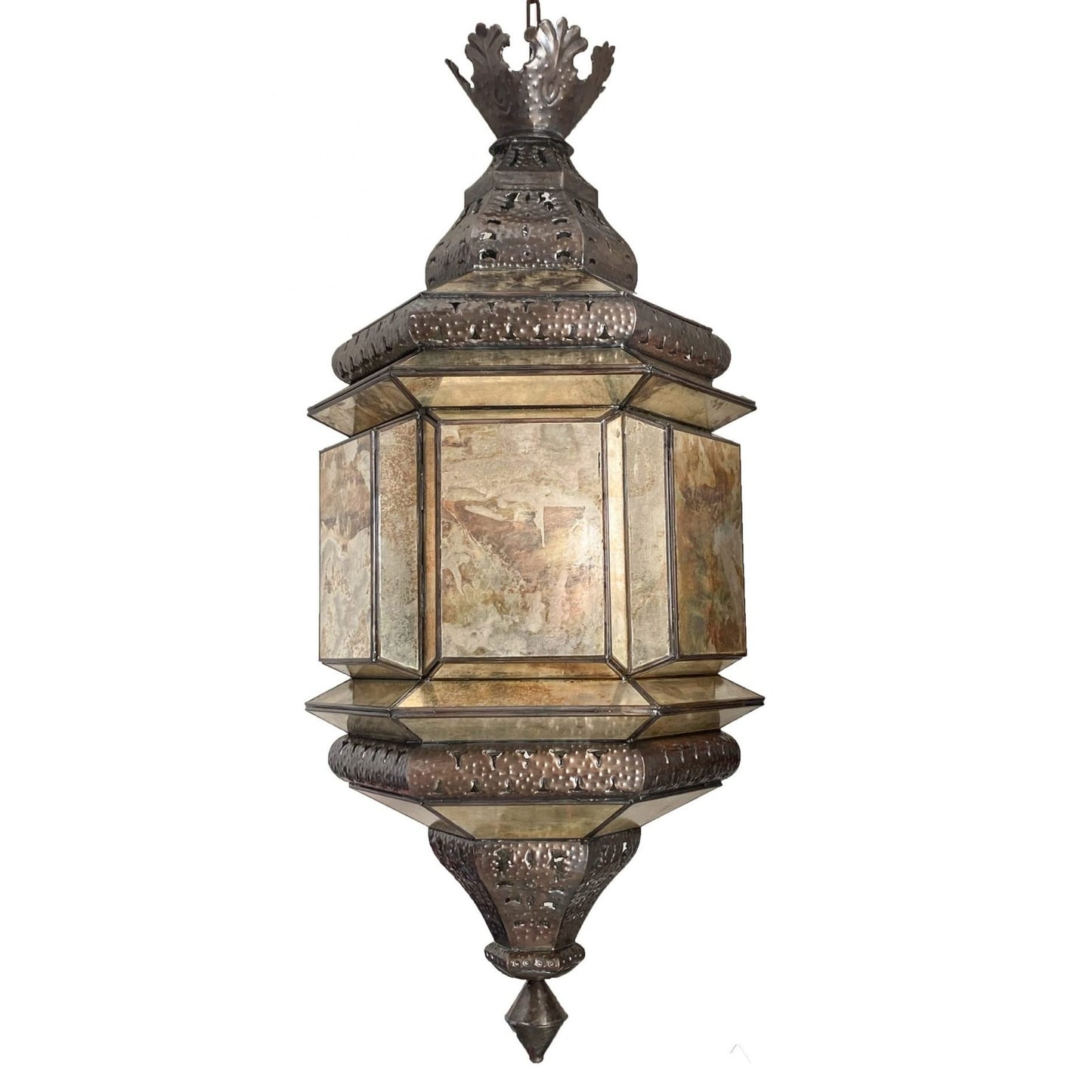 Beautiful Farol Rey Old Mirrored Glass Pendant Lighting 1 image 0