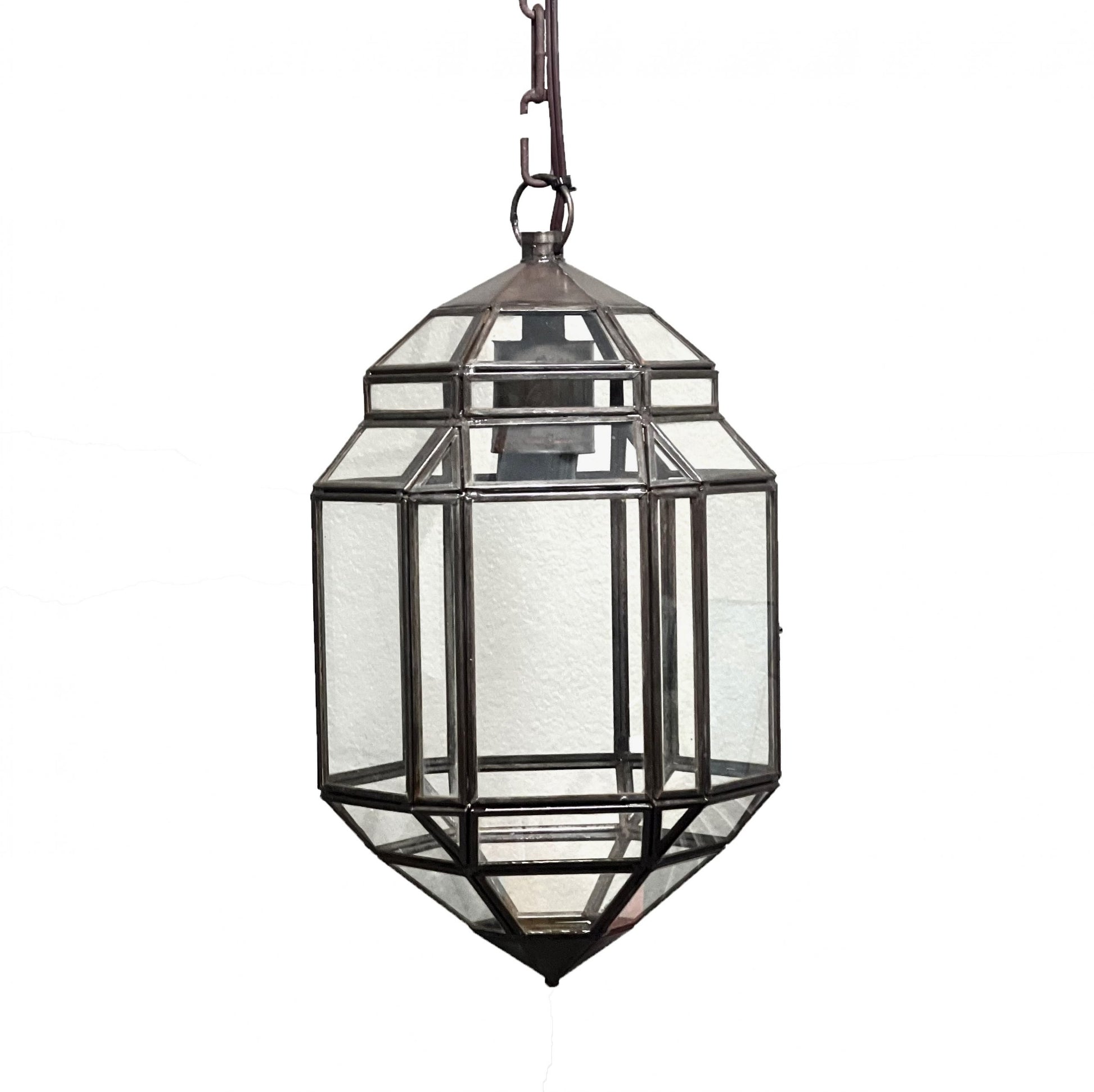 Beautiful Tin Pendant Lighting &#8220;Farol Punta Diamante&#8221; 1 image 1