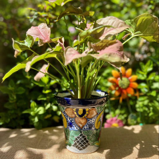 Colorful Mexican Talavera Planters 6 image 0