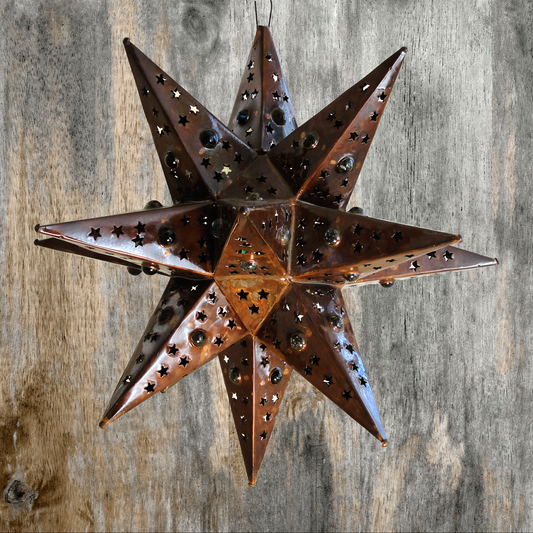 Single Marble Tin Star image 0