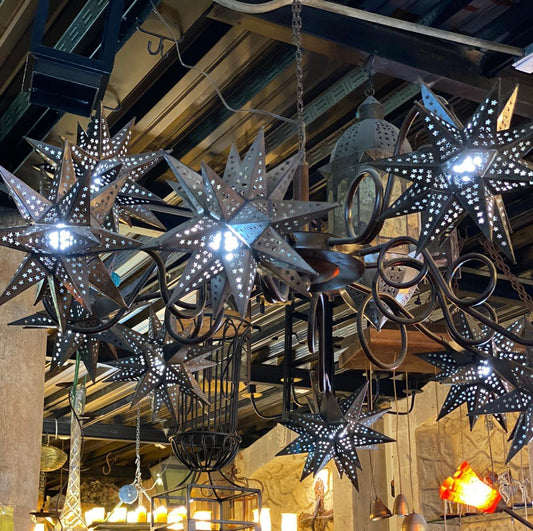 Custom Chandelier 10 Stars image 0