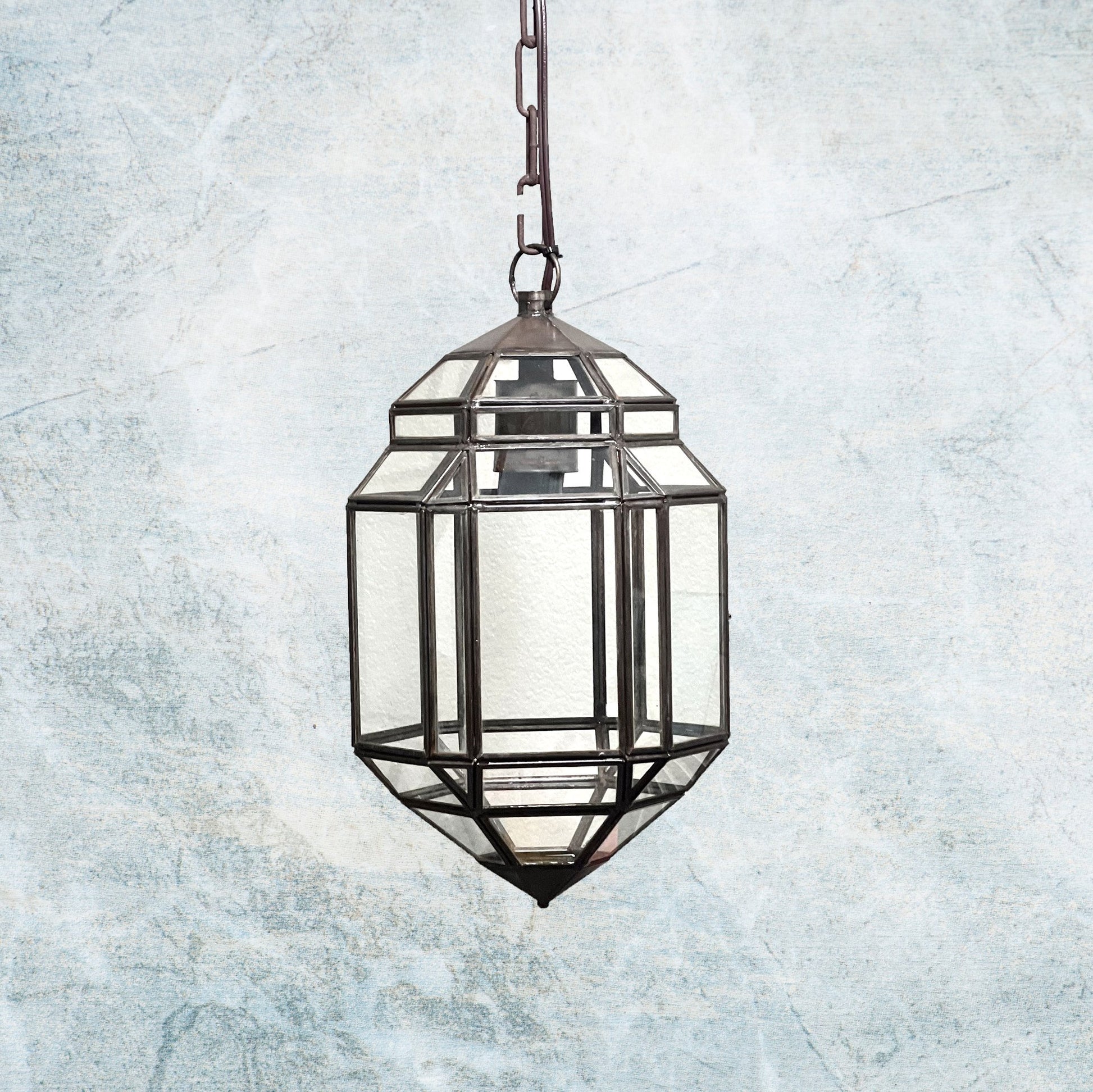 Beautiful Tin Pendant Lighting &#8220;Farol Punta Diamante&#8221; 1 image 0