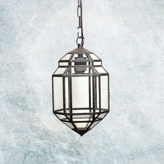 Beautiful Tin Pendant Lighting &#8220;Farol Punta Diamante&#8221; 1 image 0
