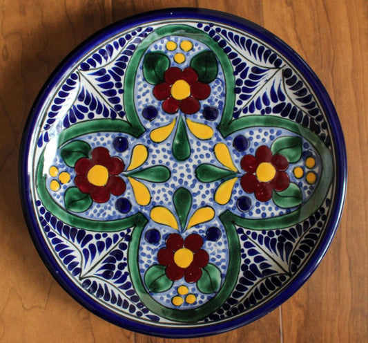 Colorful Talavera Pottery Plates - D15 image 0