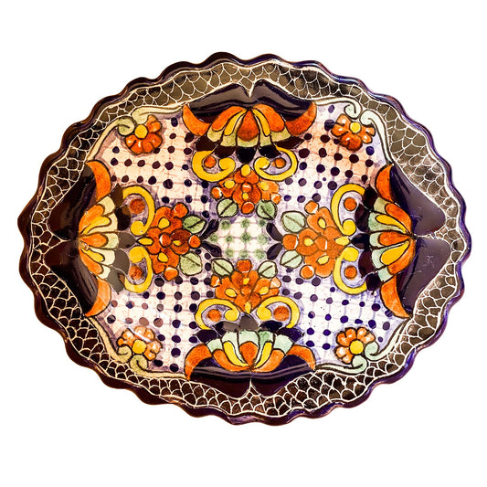 Talavera Pottery Platter C12 image 0