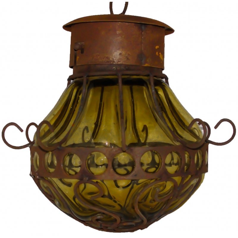 Beautiful Blown Glass Lighting &#8220;Candil-Small&#8221; 10&#8243; image 0