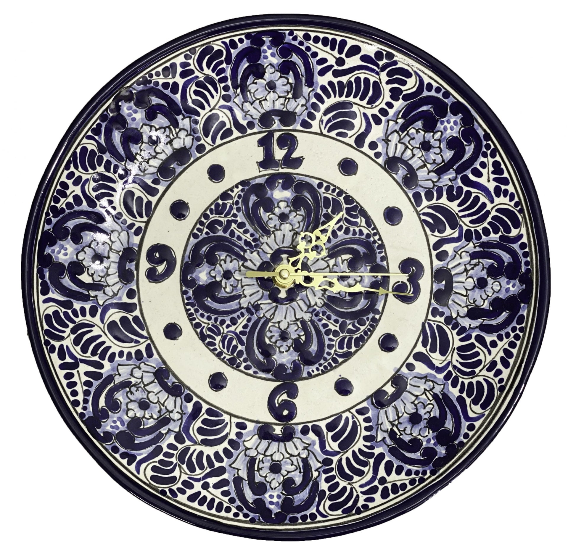 Talavera Clock Clearance- 30cm image 0