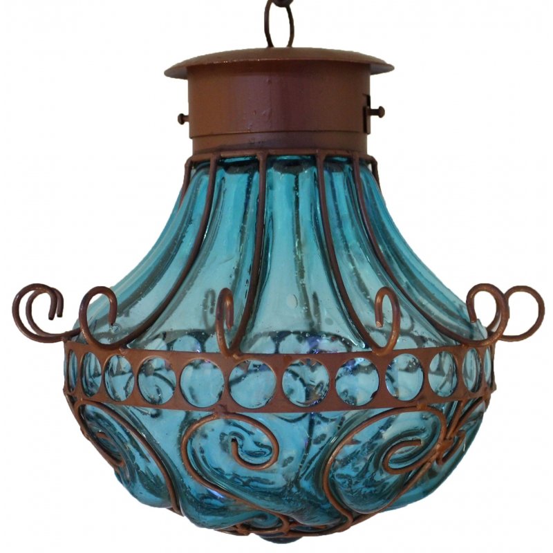 Big Candil Blown Glass Lamp 1 image 0