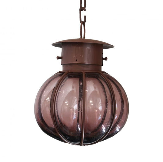 Beautiful Calabaza Small Blown Glass Lamp 6 image 0