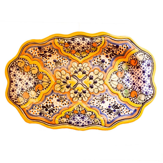 Talavera  Colored  Platter C7 image 0