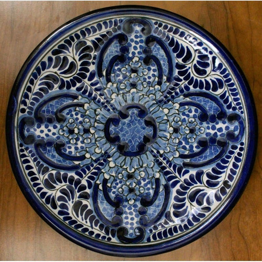 Colorful Talavera Pottery Plate - D5 image 0