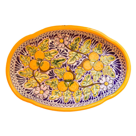 Talavera  Colored  Platter C9 image 0