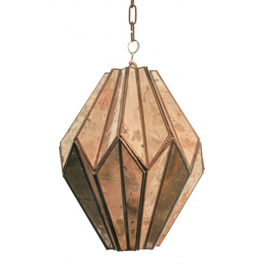 Beautiful Mirrored Glass Lamp Farol Pera 1 image 0