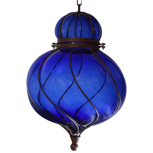 Colorful Blown Glass Lighting &#8220;Pamela&#8221; 18&#8243; image 0
