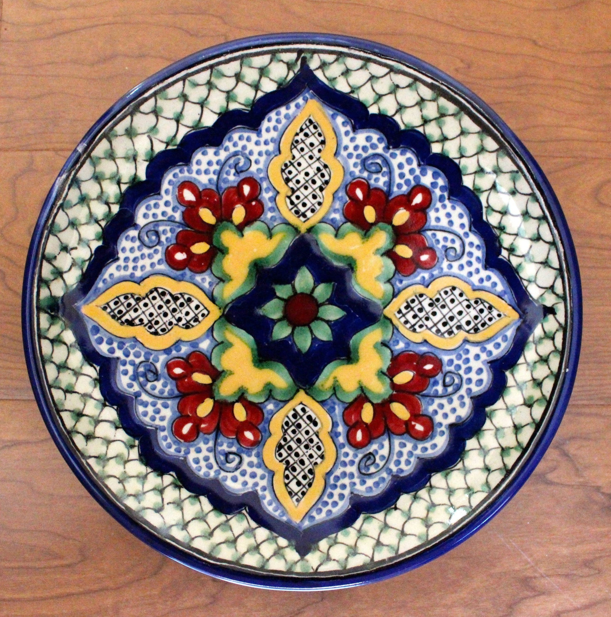 Colorful Talavera Plate - D3 image 0