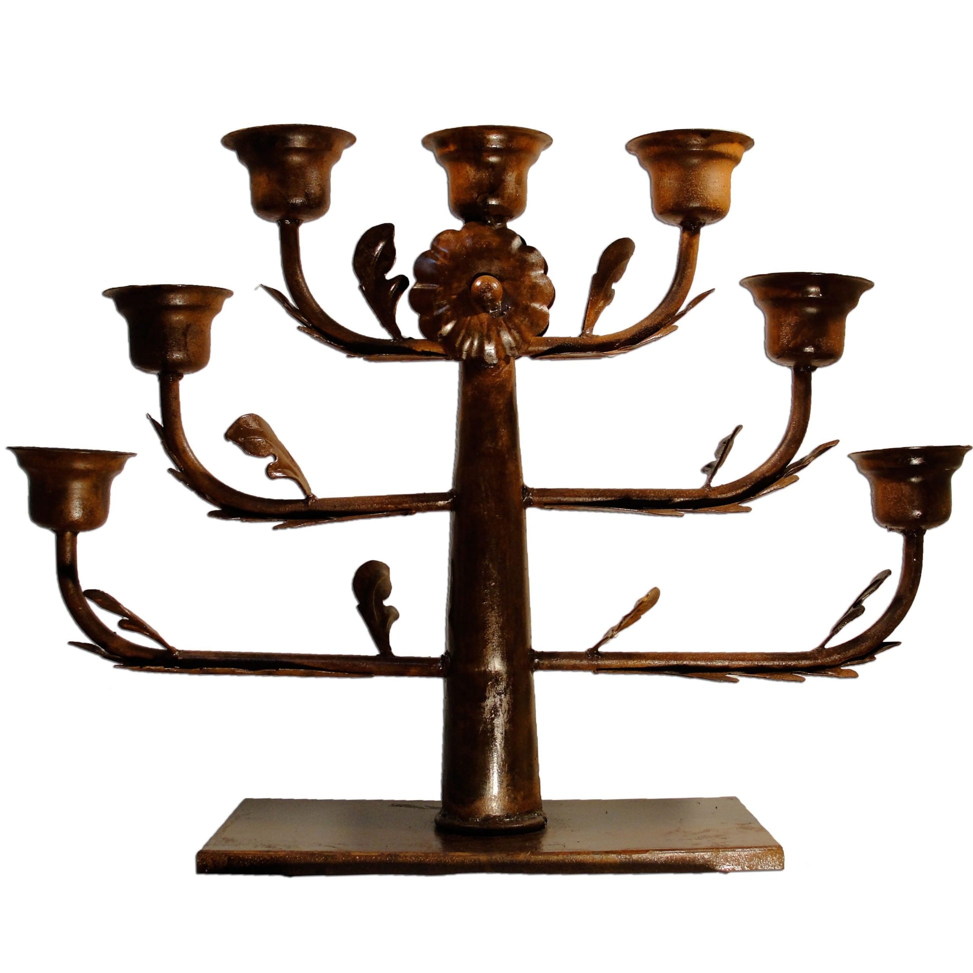 "Hacienda" Iron Candle Holder image 0