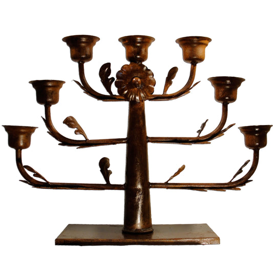 "Hacienda" Iron Candle Holder image 0