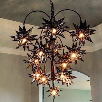 Mexican Stars Chandelier