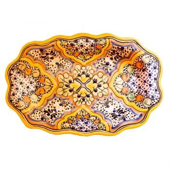 Talavera  Colored  Platter C7