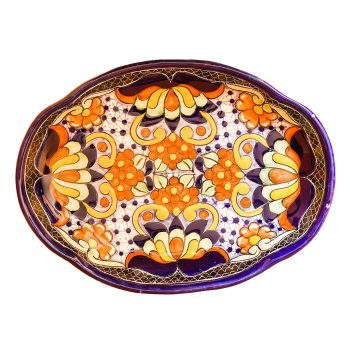 Talavera  Colored  Platter C8