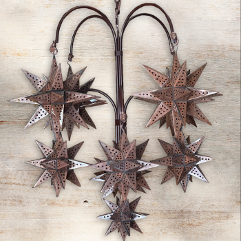 Mexican Stars Chandelier